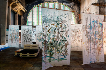 RESONATOR III - IV (12-piece polyptych) - a Paint Artowrk by Przemko Stachowski